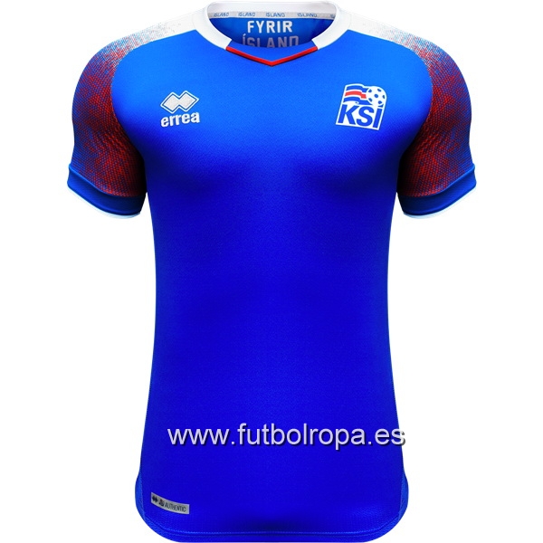 Camiseta Islandia 2018 Primera